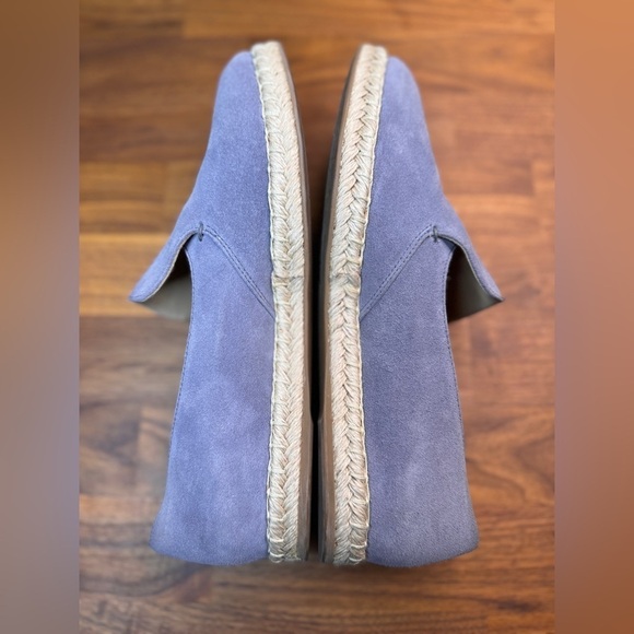 M. Gemi Women's Agio Blue Espadrille Pointy Toe Slip Ons 39 Suede - Picture 11 of 11